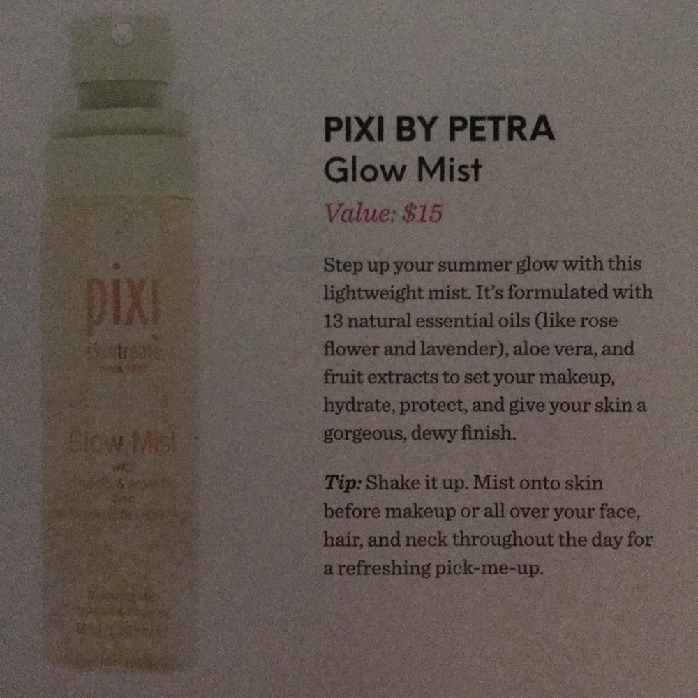 5/$15 💥Pixi by Petra Glow Mist